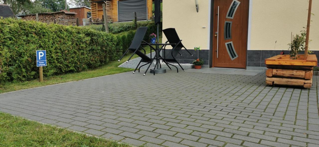 Ferienwohnung Tannenzwerg Tannenberg Kültér fotó